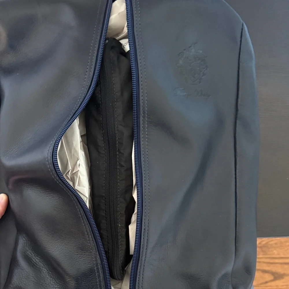 NWT Trump Derby Tica Navy Blue Men's Bag